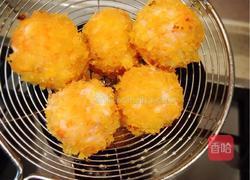 胡萝卜水晶虾球的做法图解4