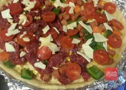 双拼牛肉奶酪芝士披萨的做法图解20