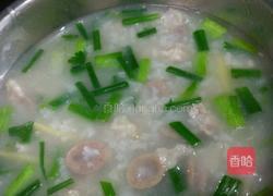 粉肠肉末粥的做法图解6