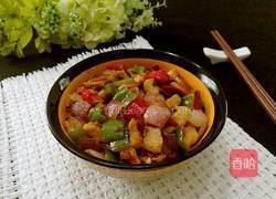 二蔬小炒肉丁的做法图解12