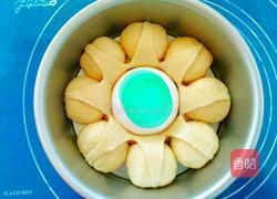 酸奶太阳花环面包的做法图解10