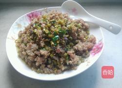 酸豆角炒肉末的做法图解9