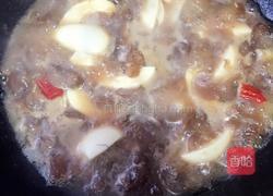 蛋白烧牛筋的做法图解3
