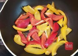 彩椒炒烧肉的做法图解3