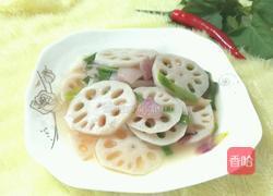 洋葱炒莲藕的做法图解7