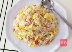 三色炒饭的做法图解8