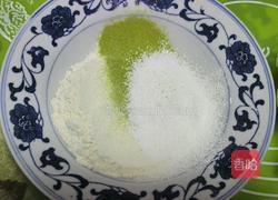 抹茶蛋糕6寸水浴法烤制的做法图解4