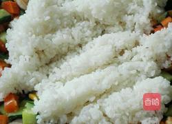 菠萝炒饭的做法图解6