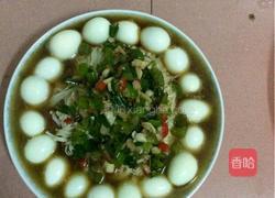 鹌鹑蛋烩金针菇的做法图解10