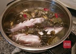 酸菜小鱼的做法图解3