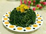 蒜茸拌蒲公英