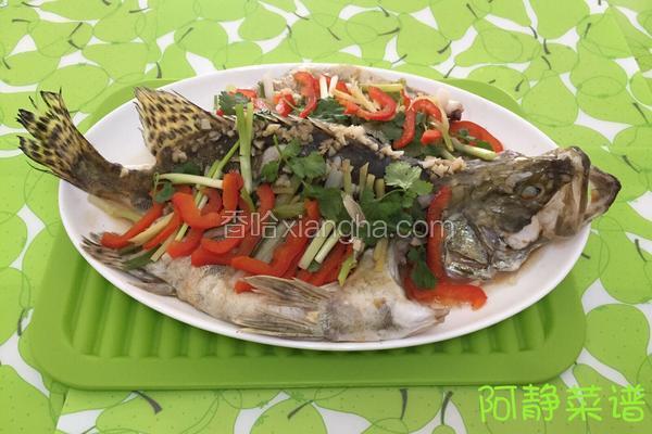 清蒸桂花鱼的做法 菜谱 香哈网