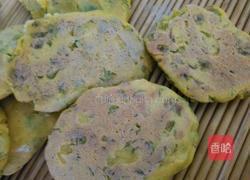榆树钱烫面大饼子的做法图解9
