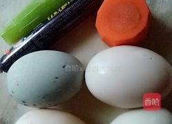 家菜＊五彩蒸蛋膏的做法图解1