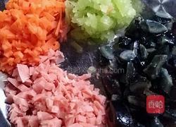 家菜＊五彩蒸蛋膏的做法图解2