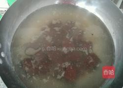 猪血炒小白菜的做法图解3