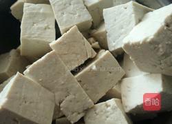 豆腐烧油菜的做法图解2