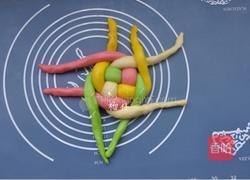 彩色绣球面包做法的做法图解10