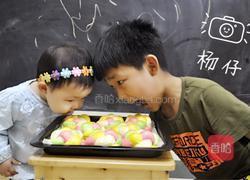 彩色绣球面包做法的做法图解18
