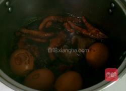 卤蛋鸡爪的做法图解7
