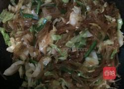 圆包菜炒红薯粉的做法图解5