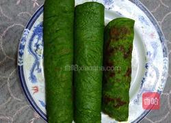 菠菜鸡蛋饼的做法图解5
