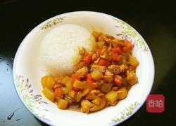 鸡肉咖喱饭的做法图解9