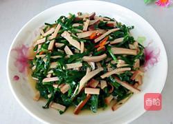 韭菜鸡蛋干的做法图解5