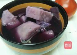 紫薯芋头糖水的做法图解6