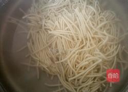 二节子素炒面的做法图解3