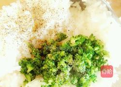 小清新西兰花饭团的做法图解5