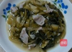 猪肉炒酸菜的做法图解5