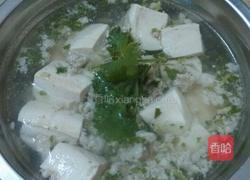 豆腐肉末汤的做法图解6