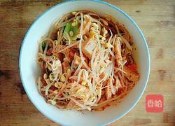 豆芽拌面筋的做法图解4