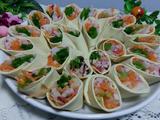 干豆腐蔬菜卷