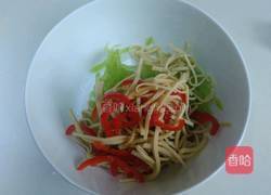 莴苣拌百叶丝的做法图解6