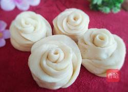 牛奶玫瑰花馒头的做法图解15
