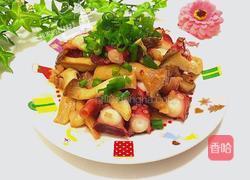 蒜香杏鲍菇章鱼的做法图解7