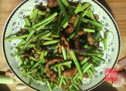 蒜薹炒肉的做法图解6
