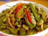 炒兰花豆