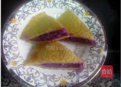 杂粮紫薯夹心饼的做法图解9