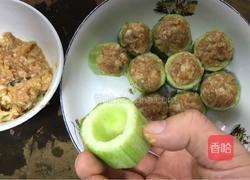 黄瓜酿肉的做法图解6