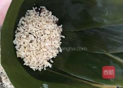 香菇干贝瘦肉粽子的做法图解5
