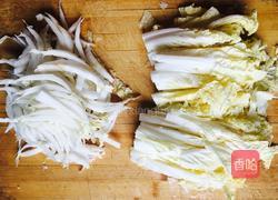醋溜白菜的做法图解1