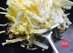 醋溜白菜的做法图解4