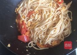 西红柿鸡蛋炒面的做法图解5