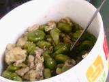 蚕豆炒鸡蛋