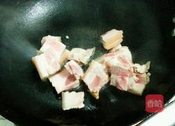 五花肉煮毛豆的做法图解3