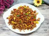 肉沫盖鸭蛋豆腐