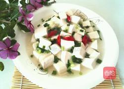 青葱豆腐的做法图解8